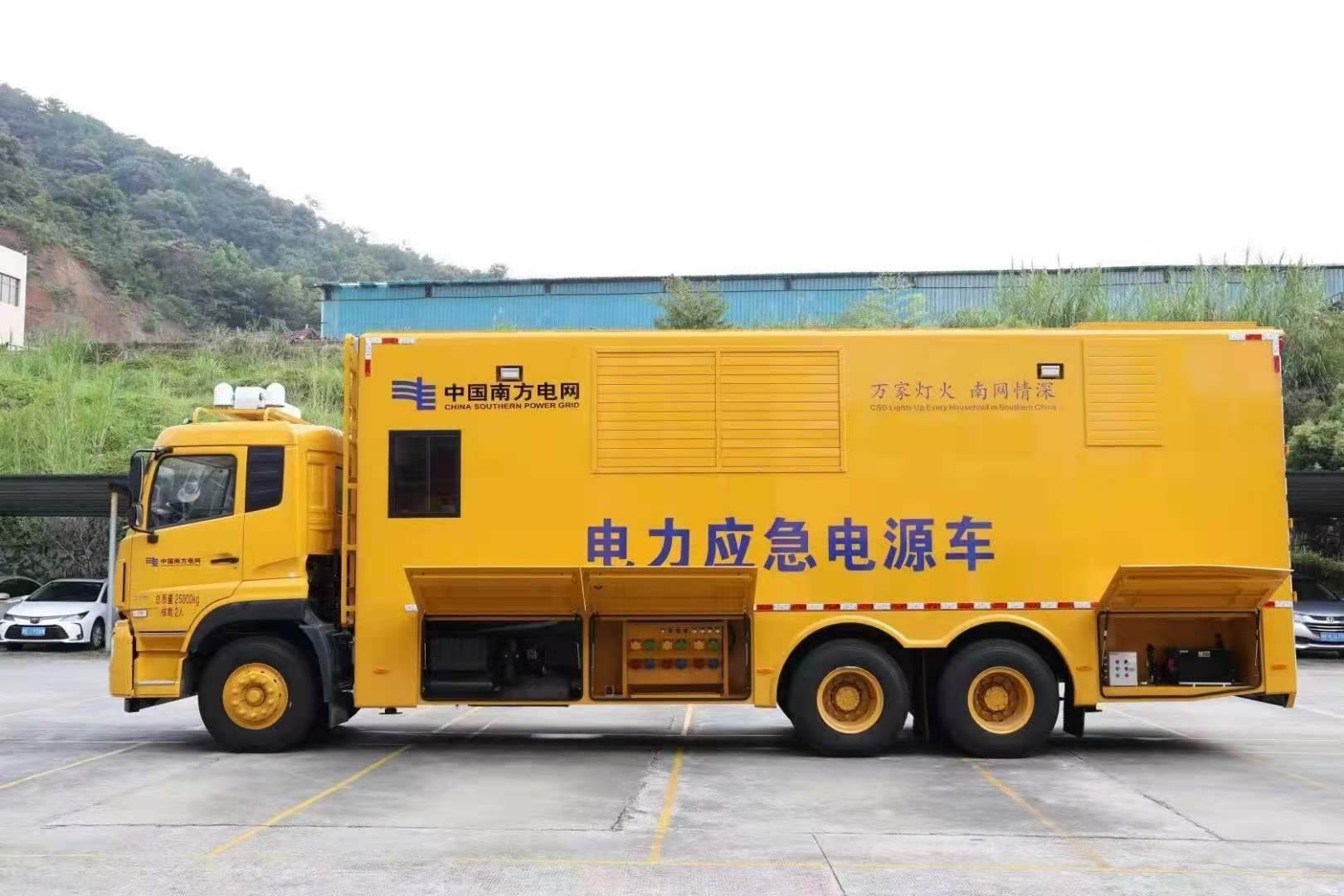 弥勒安康大型柴油发电机发电车UPS电源出租租赁